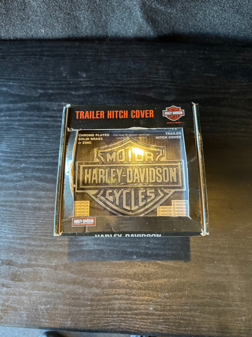 Harley Davidson Hitch Cover
